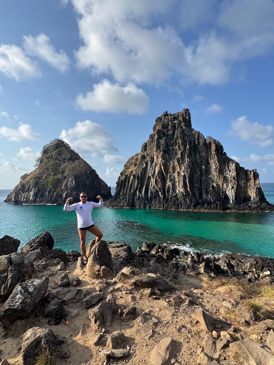 Alexsandre em Fernando de Noronha